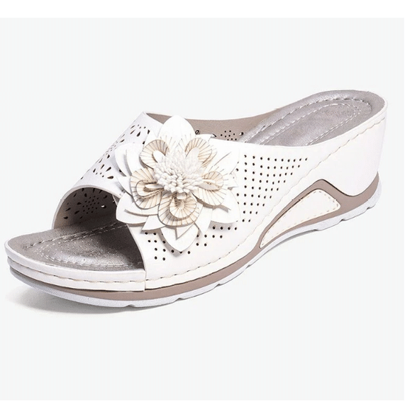 Leather Soft Footbed Orthopedic Arch-Support Sandals