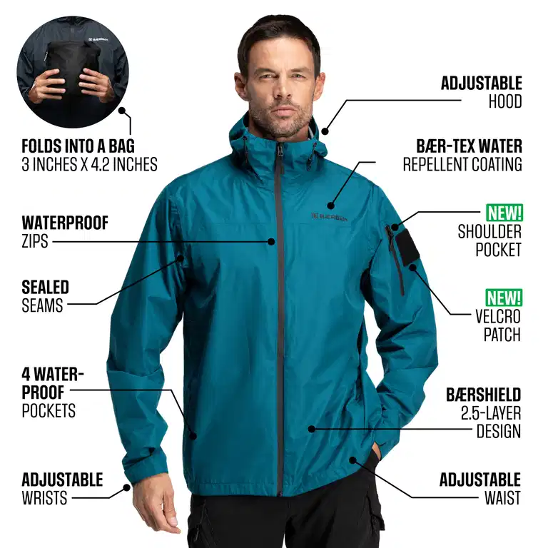 2024 New Men's Waterproof Tactical Jacket