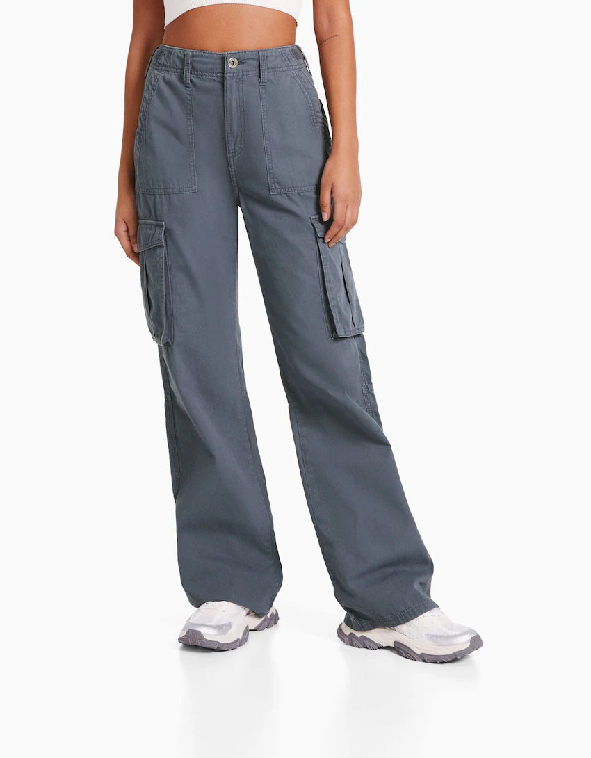 Last Day 50% Off🎁 Adjustable Straight Leg Cargo Pants