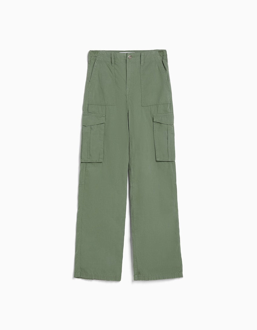 Last Day 50% Off🎁 Adjustable Straight Leg Cargo Pants