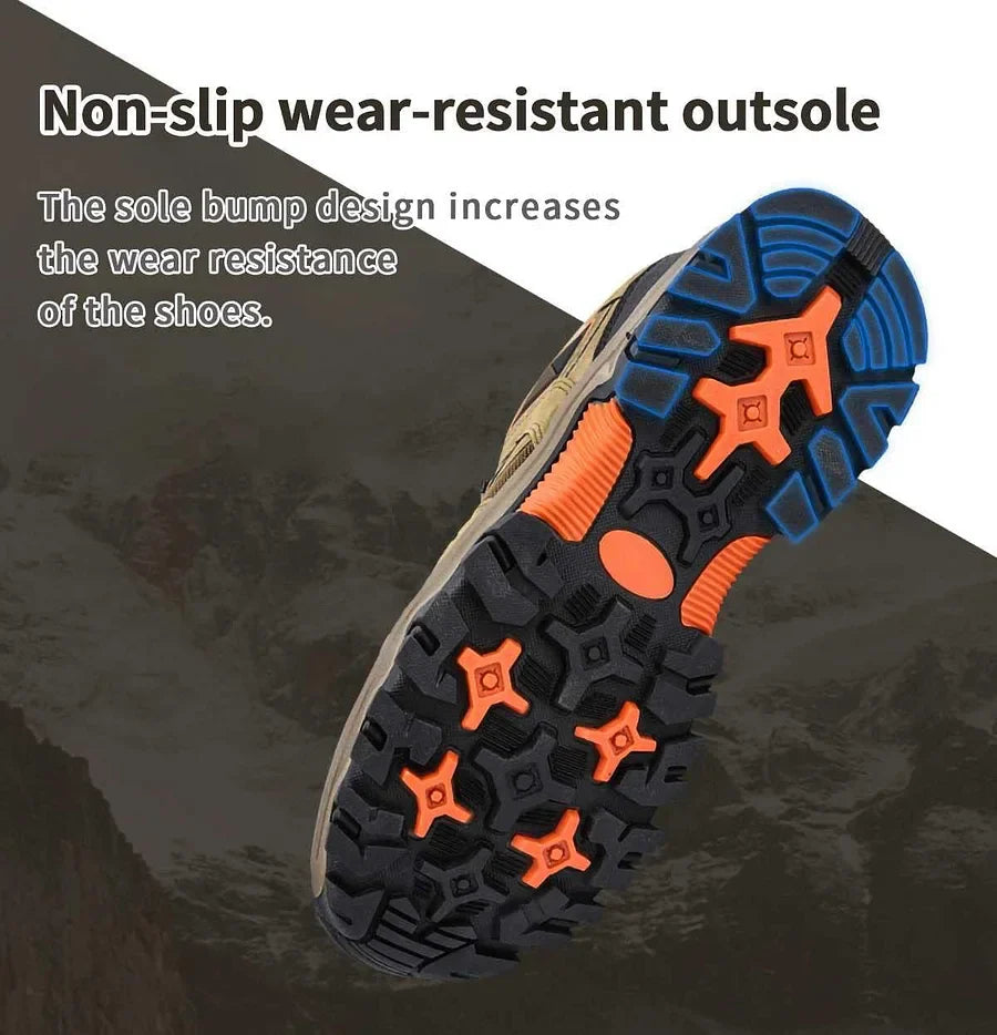 On This Week Sale OFF 70%🔥Men's Outdoor Lightweight Orthopedic Comfortable Work Shoes