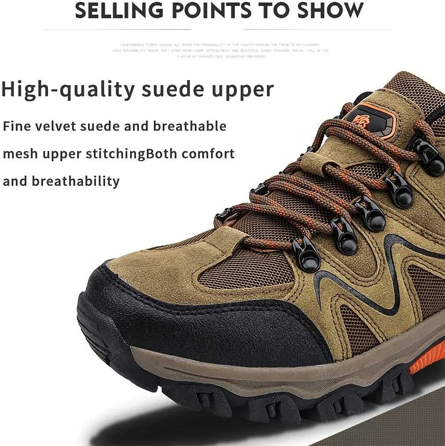 On This Week Sale OFF 70%🔥Men's Outdoor Lightweight Orthopedic Comfortable Work Shoes