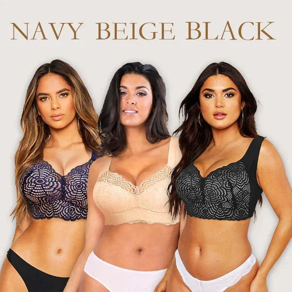 HOT SALE 45%🔥Ultimate Lift Stretch Full Shape Seamless Lace Bra (3 PCS)