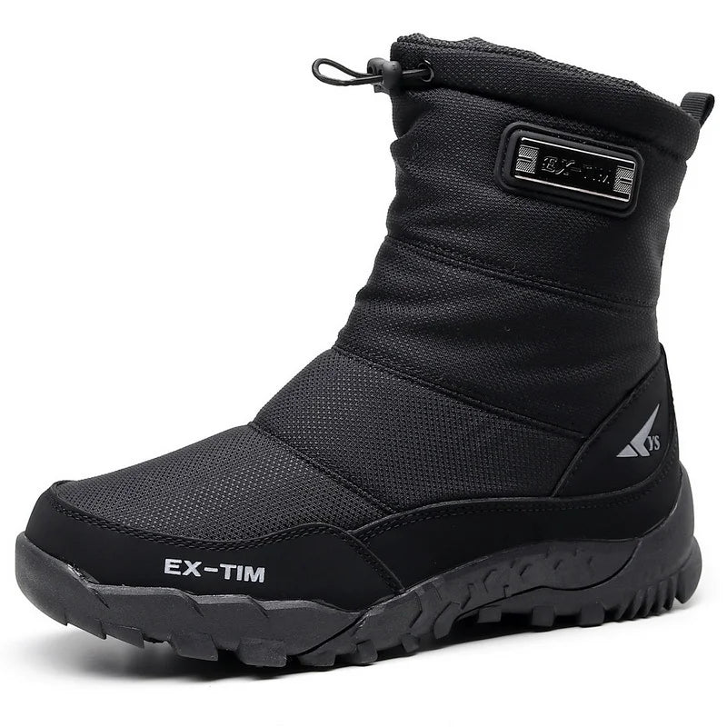 (⏰Limited Time Discount 45% off) Men's Orthopedic Ankle Support Snow Boots Waterproof Warm&Light Hiking Boots