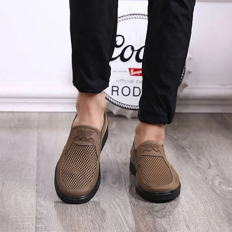 On This Week Sale OFF 50%🔥Mens' Breathable Mesh Orthopedic Loafers