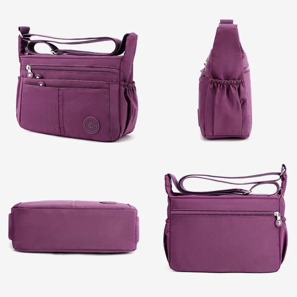 Multi-Pocket Large Capacity Waterproof Casual Crossbody Bag Shoulder Bag