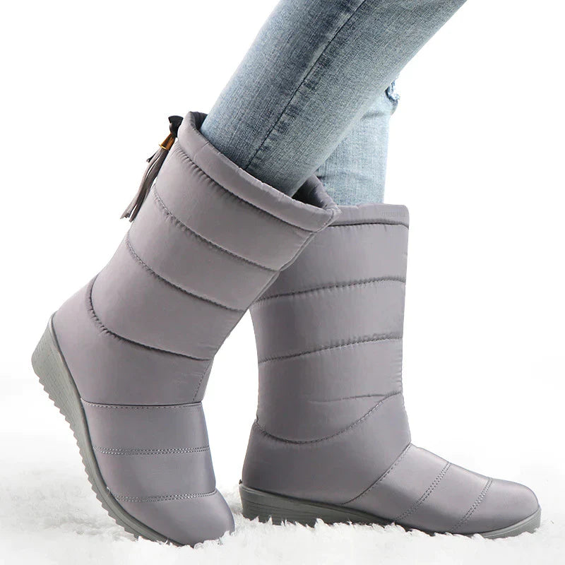 Women Lightweight Waterproof Winter Snow Boots