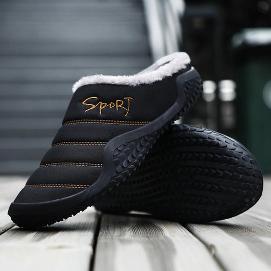 Men's Cozy Winter Comfort Slippers for Outdoor