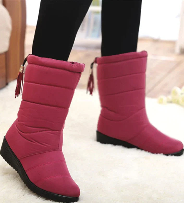 Women Lightweight Waterproof Winter Snow Boots