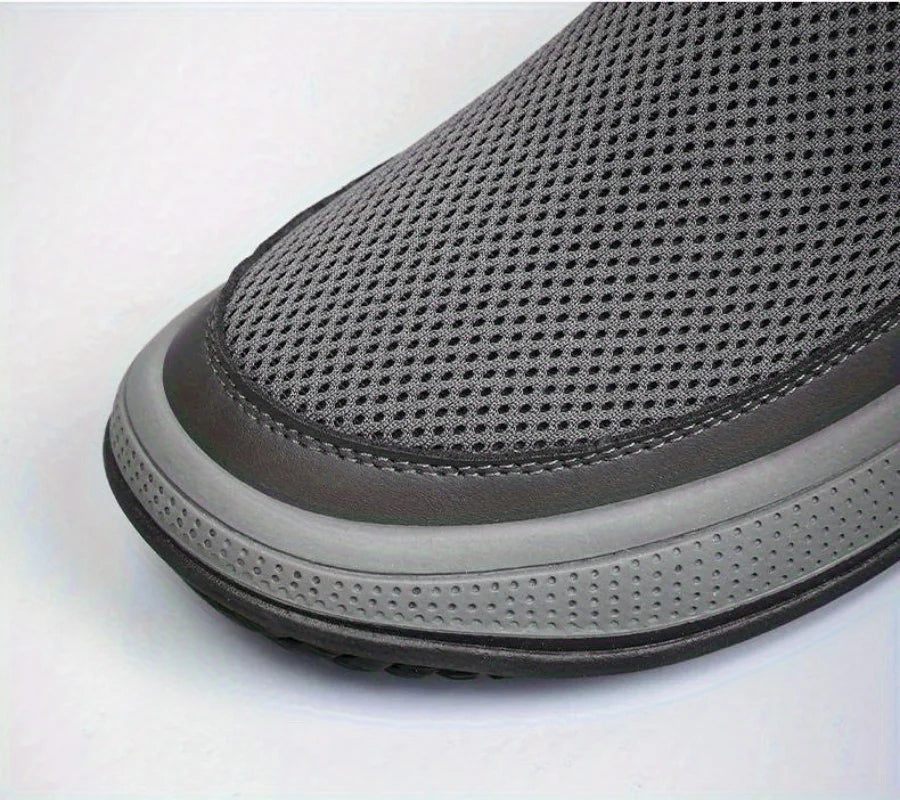 Men's Breathable Mesh Orthopedic Walking Slip-on Shoes