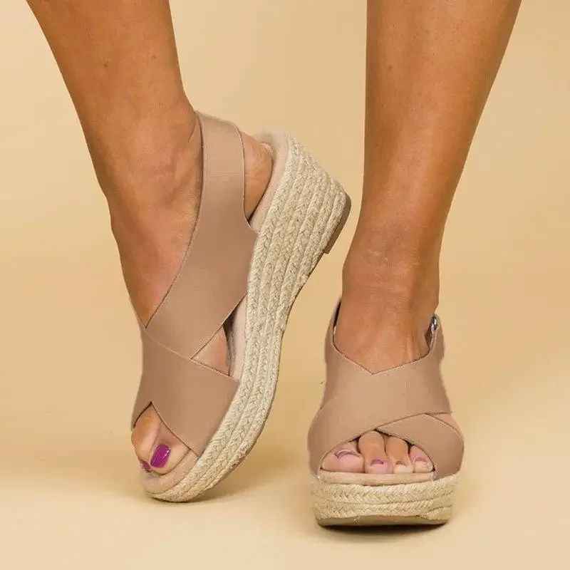 Summer Sale 49% Off❤️ Women's Wedge Platform Sandals With Thick Bottom