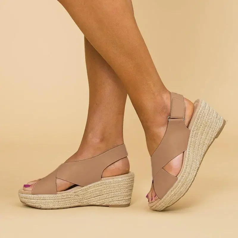 Summer Sale 49% Off❤️ Women's Wedge Platform Sandals With Thick Bottom
