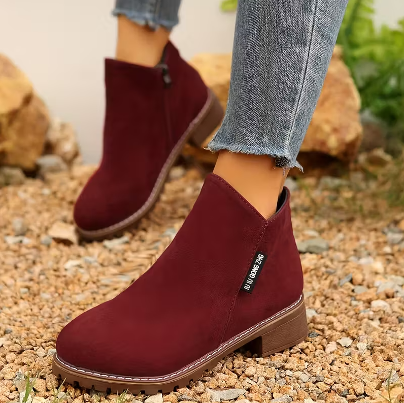 Avery™ Wide-Fit Comfort Ankle Boots