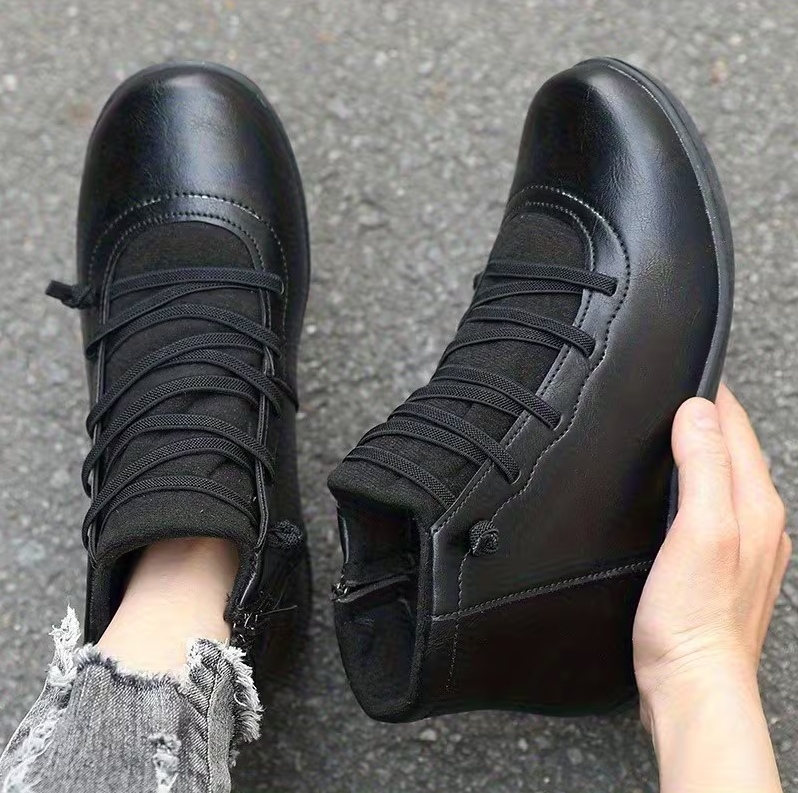 Elena™ Easy-Zip Round-Toe Comfort Boots