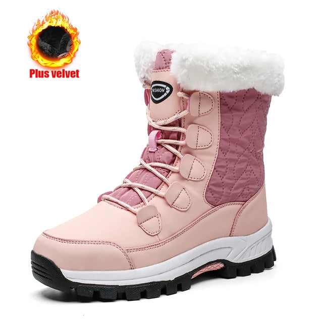 🔥Last Day Promotion 50% OFF 🔥Women's Winter Fashionable Fleece-Lined Warm Snow Boots