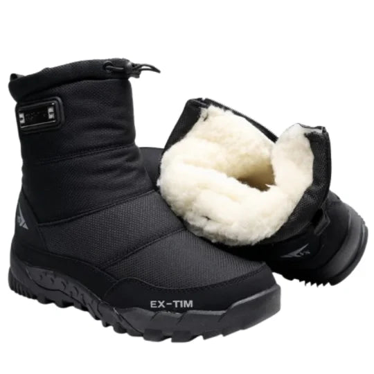 (⏰Limited Time Discount 45% off) Men's Orthopedic Ankle Support Snow Boots Waterproof Warm&Light Hiking Boots