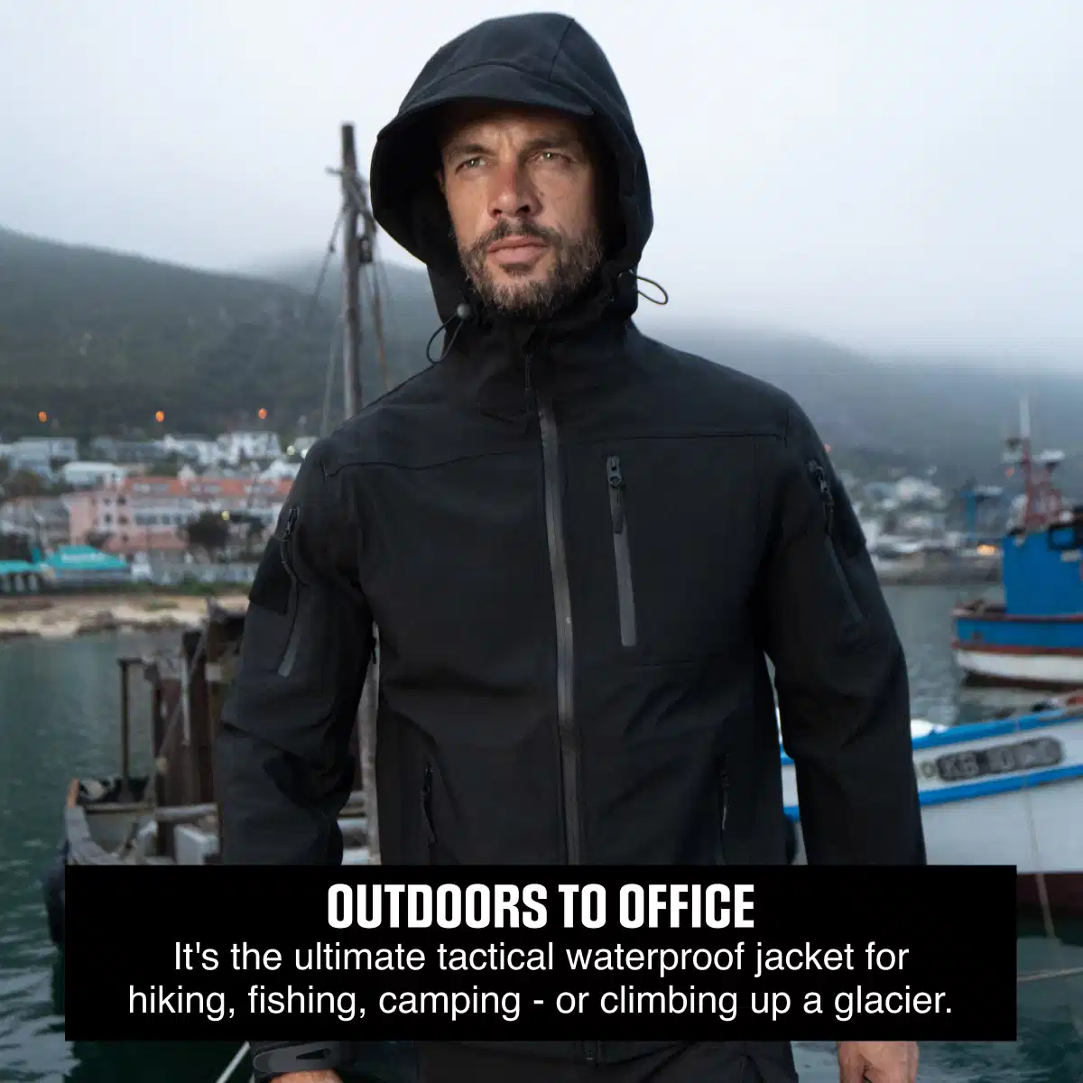 2024 New Men's Waterproof Tactical Jacket