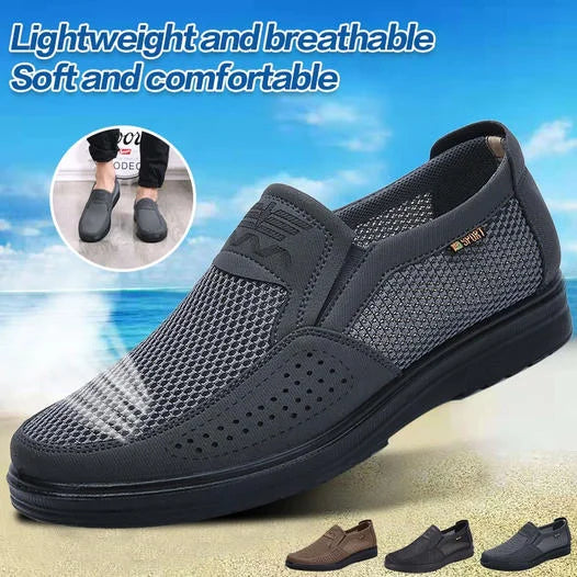 On This Week Sale OFF 50%🔥Mens' Breathable Mesh Orthopedic Loafers