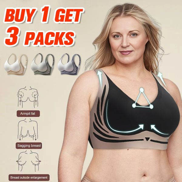 HOT SALE 45%🔥Super gather bra, Wireless Push-up Bra - No more Sagging Breasts