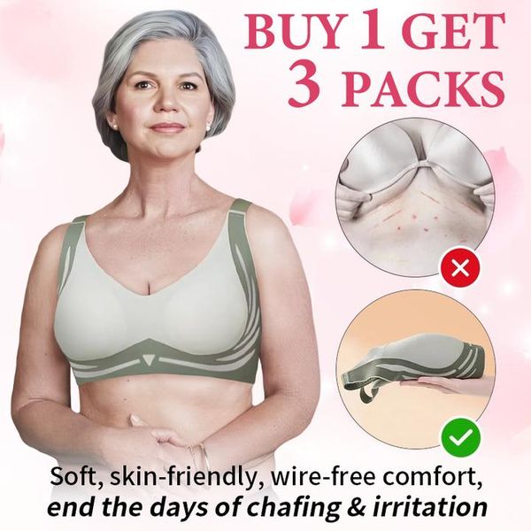 HOT SALE 45%🔥Super gather bra, Wireless Push-up Bra - No more Sagging Breasts