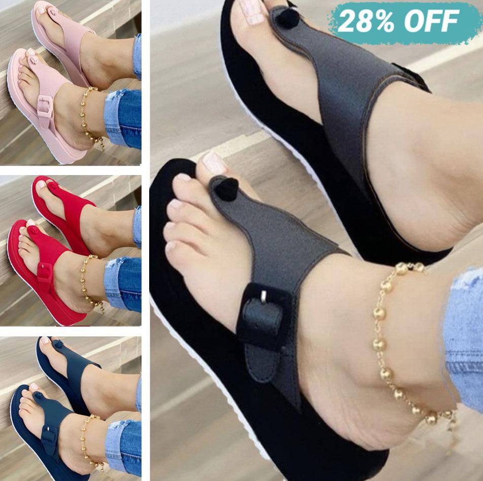 Women‘s Fashionable Flip Flops Comfortable Soft Slippers