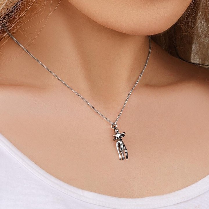 Gift for couple - Hug Necklace [Limited time offer: Buy 2 Save More 15%]