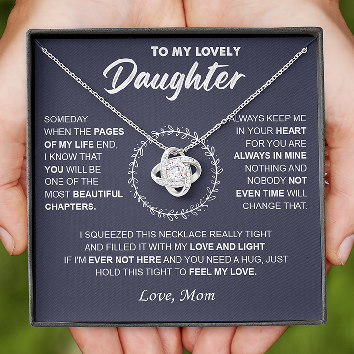 Gift for Daughter - Someday when pages of my life end | FreeShipping