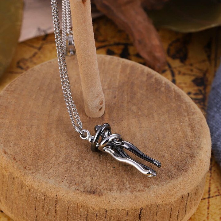 Gift for couple - Hug Necklace [Limited time offer: Buy 2 Save More 15%]