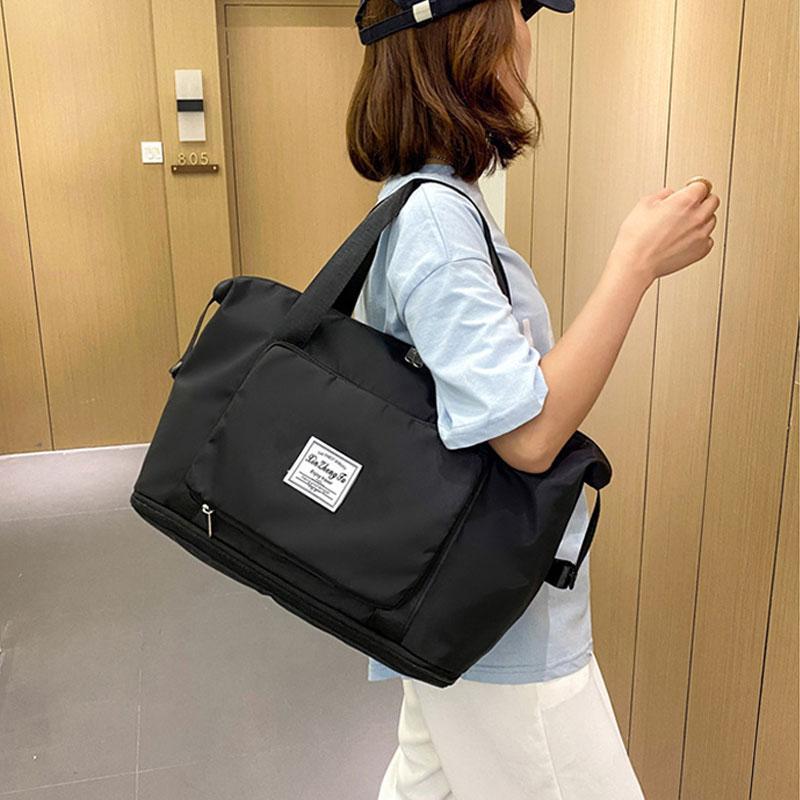 Waterproof Foldable Large Capacity Shopping Bag Travel Handbag