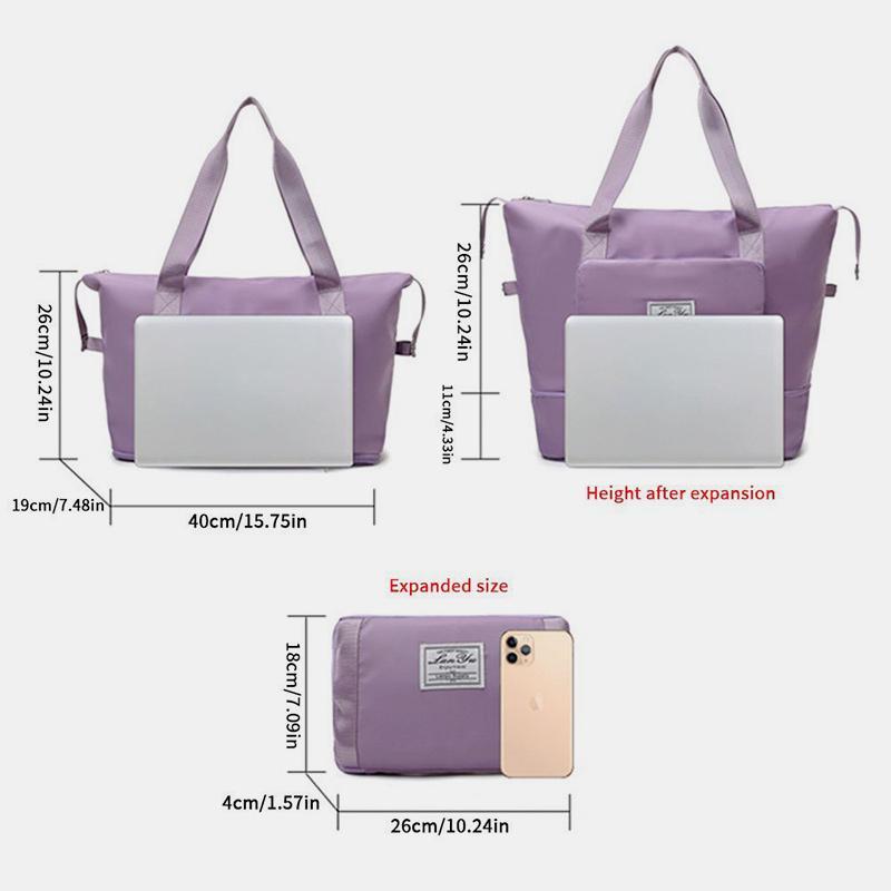 Waterproof Foldable Large Capacity Shopping Bag Travel Handbag