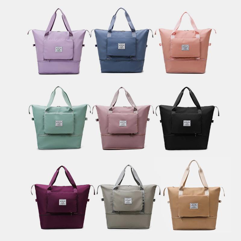 Waterproof Foldable Large Capacity Shopping Bag Travel Handbag