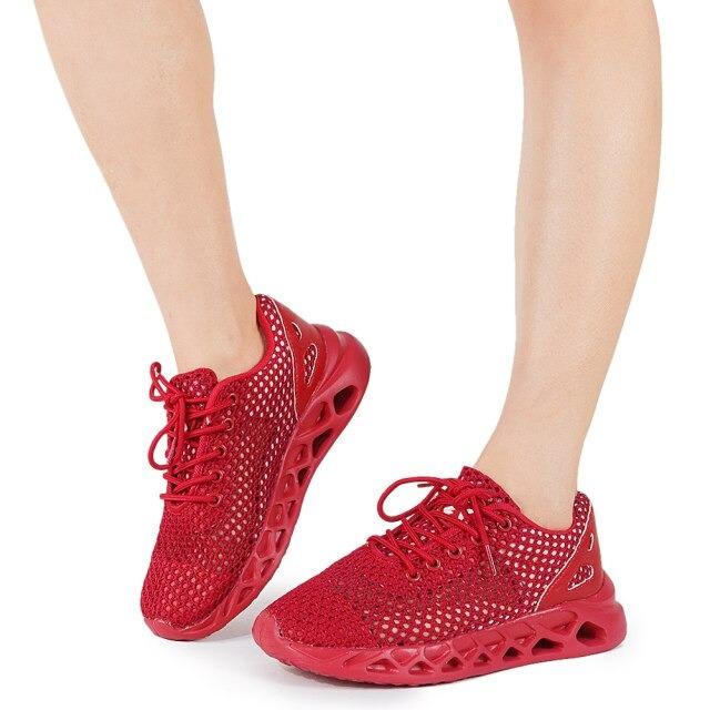 Women's Mesh Non-slip Blade Running Sneakers